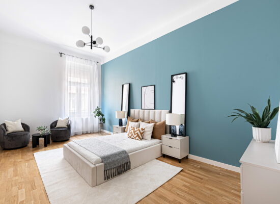 Home Staging után - hálószoba